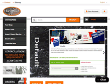 Tablet Screenshot of hardrockuk.com